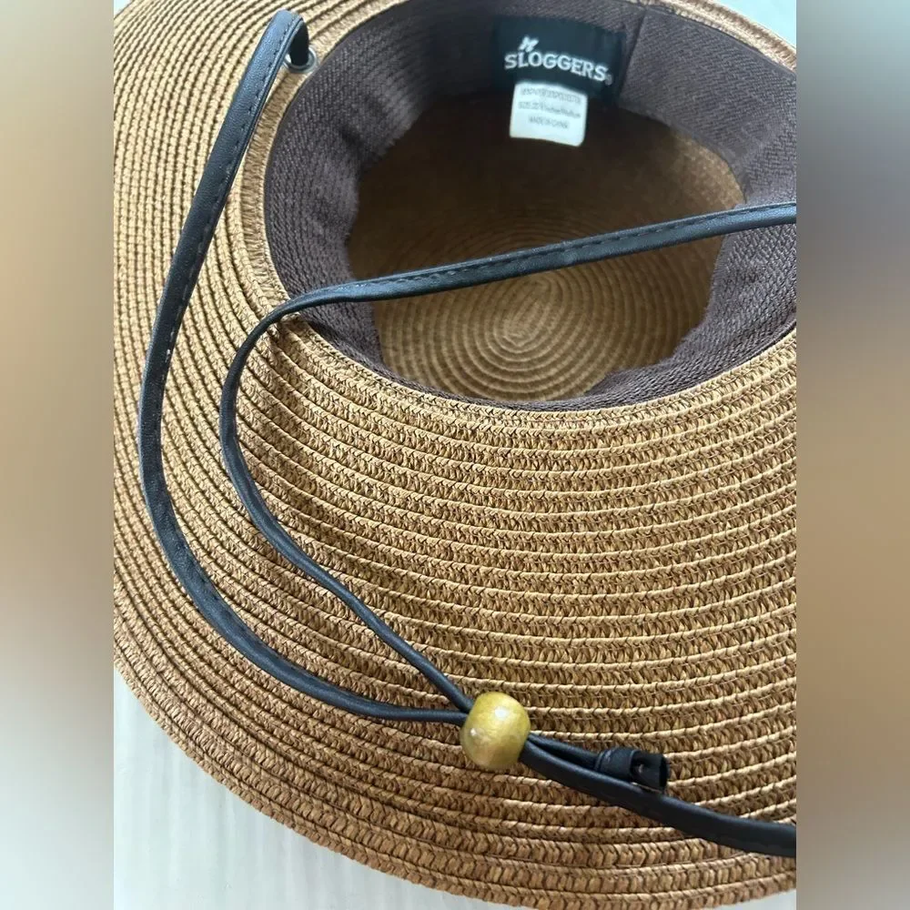 Sloggers Elegant Brown Sun Hat 22.5 ins Size M - Picture 6 of 7